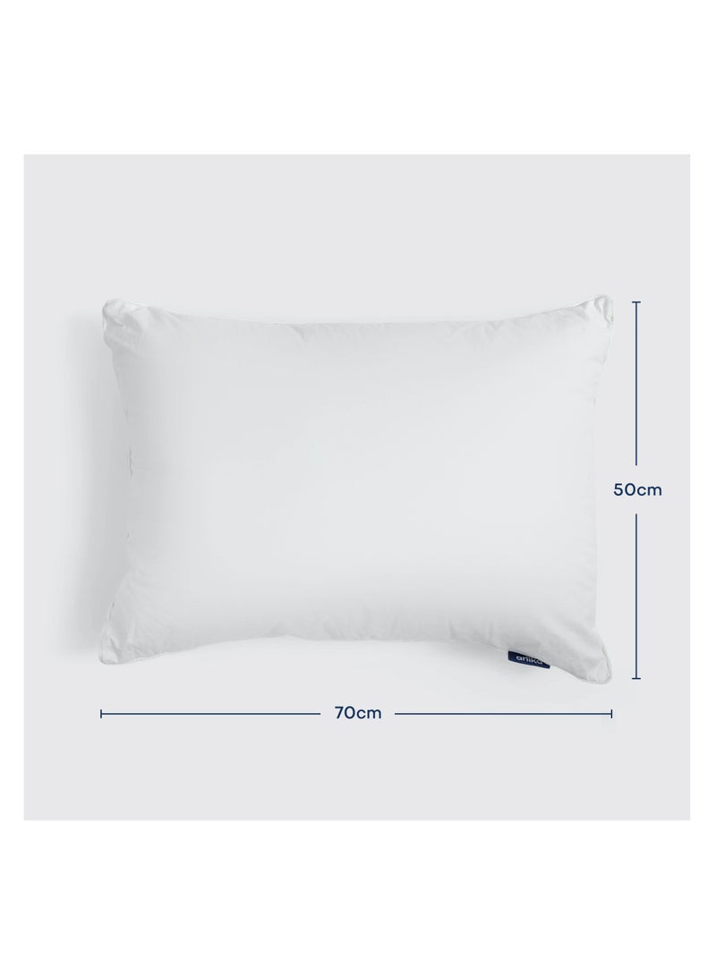 وسادة فندقية فاخرة من الألياف الدقيقة - Image 3