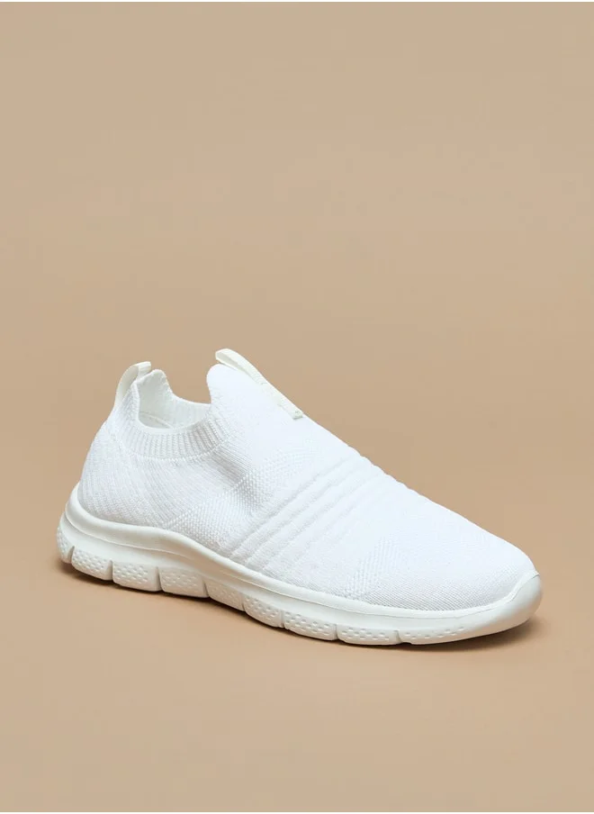 داش Boys Textured Slip On Sports Shoes