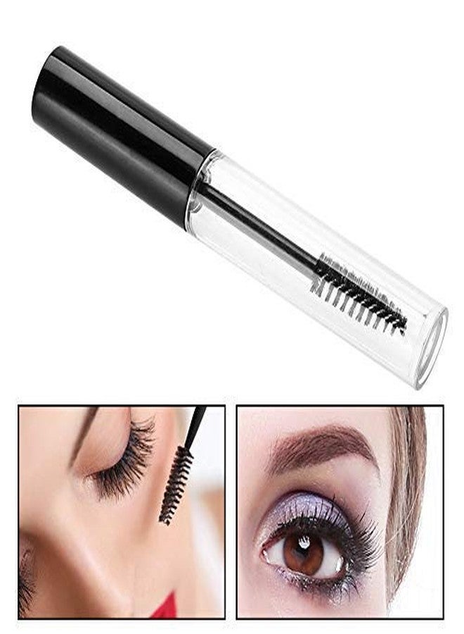 Clina 1pc Mascara Tube, Mascara Bottle, Empty Eyelashes Tube Eyelash Cream Container Bottle Portable Container Bottle Empty Eyelashes Growth Oil Tube Container Empty Mascara Tube with Eyelash Wand(10ml) - Image 5