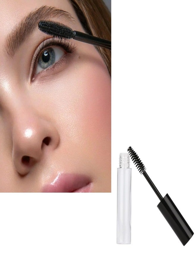 Clina 1pc Mascara Tube, Mascara Bottle, Empty Eyelashes Tube Eyelash Cream Container Bottle Portable Container Bottle Empty Eyelashes Growth Oil Tube Container Empty Mascara Tube with Eyelash Wand(10ml) - Image 3