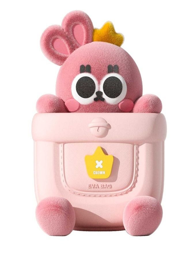 fashionhome - 1-Piece Multipurpose Cute Design Rabbit Theme Shape Large Capacity Outdoor Travel Shoulder Ridge Protection Kids Doll Backpack School Bag for Children - Image 1