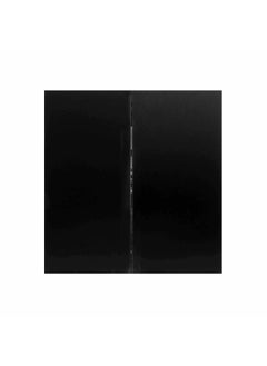 Donmarco 2 Gang 1 Way Switch – Ultra Thin Glass, Modern & Durable, Fire-Resistant Electric Switch, 15-Year Warranty, Wall Switch for Home and Office (Matt Black)  - Image 4