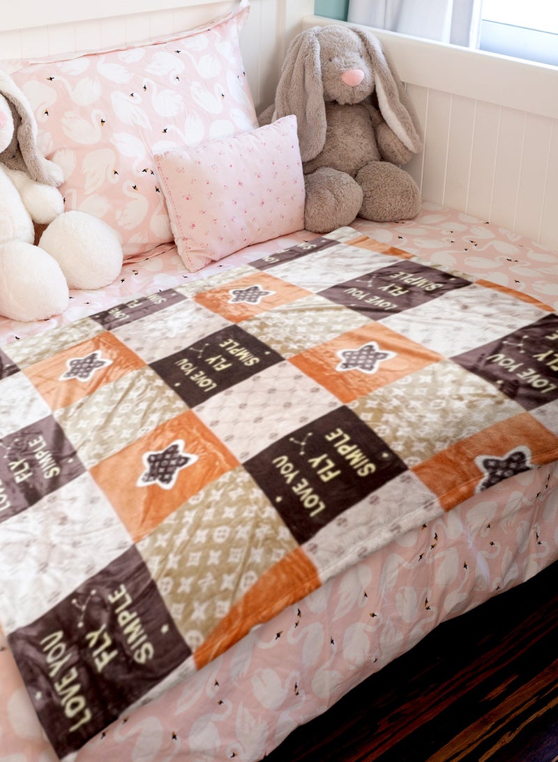 Stargold 1 Ply Premium Quality Blanket Made by 100% Polyester SPUN YARN Obtained from Virgin Polyester Which is Suitable for winter and Rainy Season  - Image 2