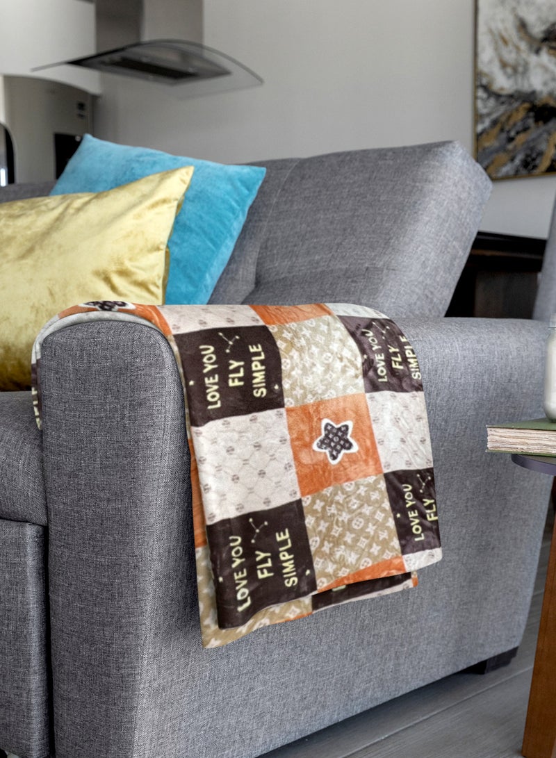 Stargold 1 Ply Premium Quality Blanket Made by 100% Polyester SPUN YARN Obtained from Virgin Polyester Which is Suitable for winter and Rainy Season  - Image 4