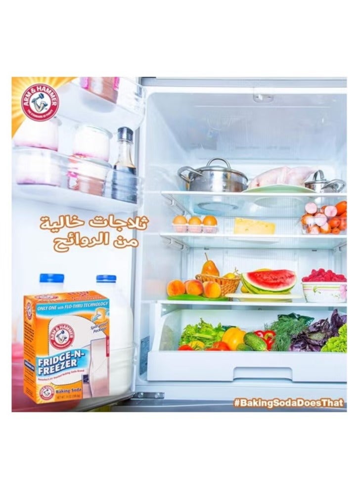 Arm & Hammer USJBX Fridge-n-Freezer Baking Soda 400gm - Image 2