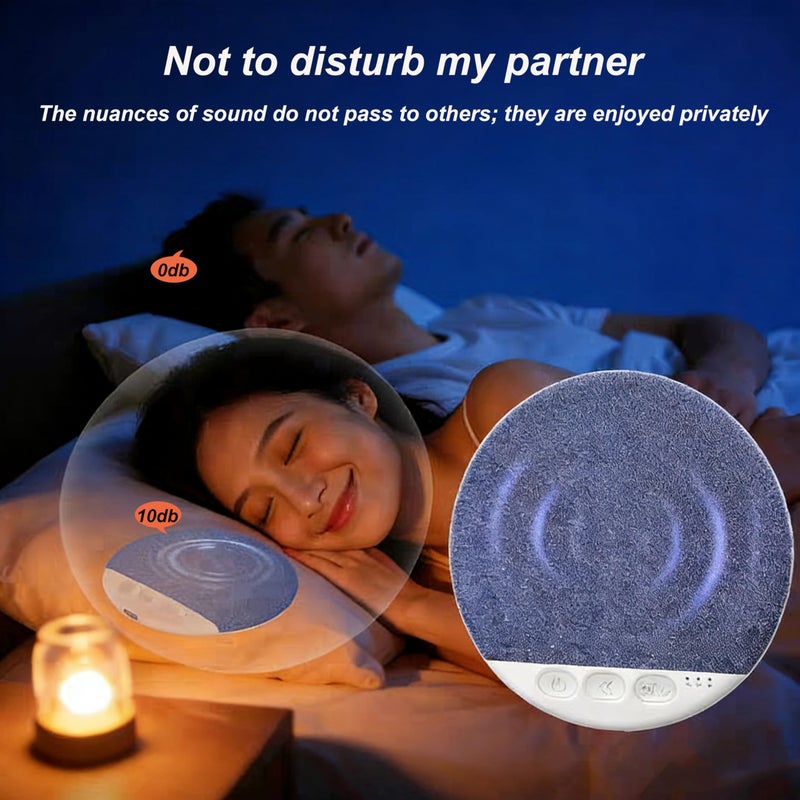 Ultra Thin Bluetooth Pillow Speaker for Sleeping with Timer Wireless Sleep Aid 2 Pcs - Image 4