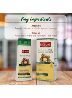 BIOBLAS BIOBLAS Argan Oil & Organic Olive Oil Shampoo for Women & Men - Hydrating, Repairing, Strengthening Hair Growth Shampoo - Hypoallergenic, Paraben & Dye Free - All Hair Types - 2 Pack  - Image 4