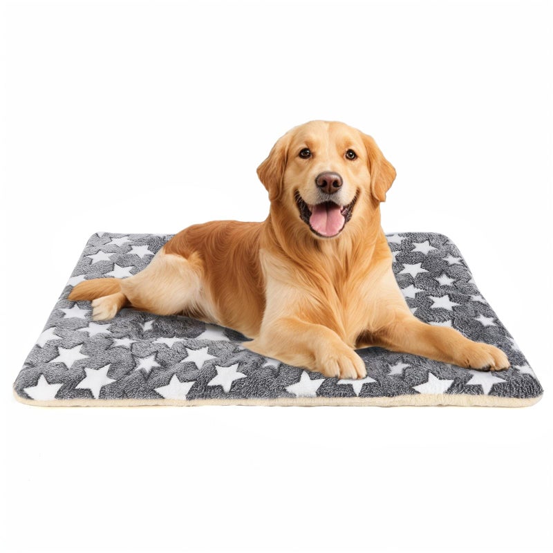 TMbsfatn Dog Bed mat Pet mat Dog Box mat Machine Washable Grey (33x23x1.5in) - Image 1
