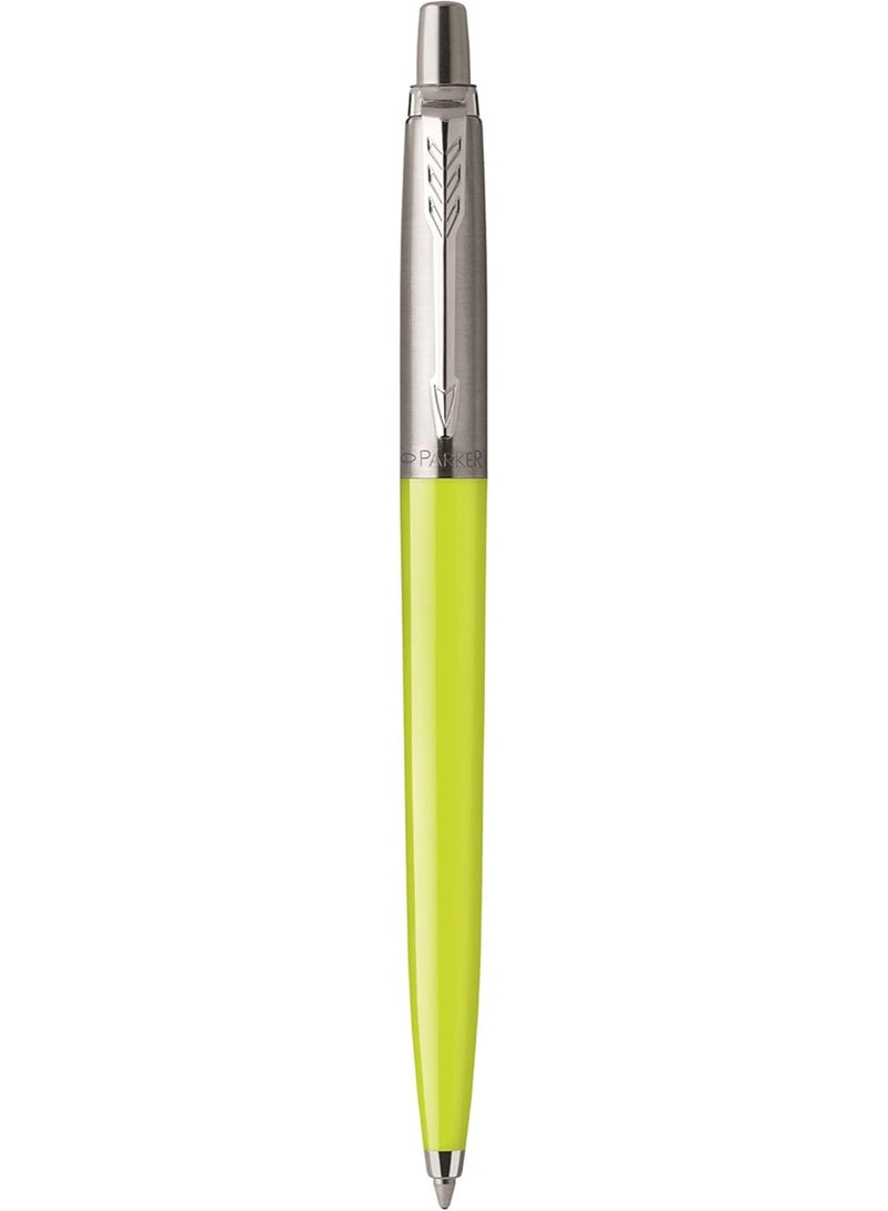 Parker Jotter Originals Ballpoint Pen - Lime Green Finish - 60s Pop Art Collection - Blue Ink - Gift Boxed - Image 1