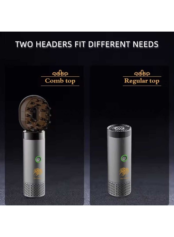 Oud Bakhoan USB Bakhoor Oud Holder 2-in-1 Hair Incense Burner - Image 4