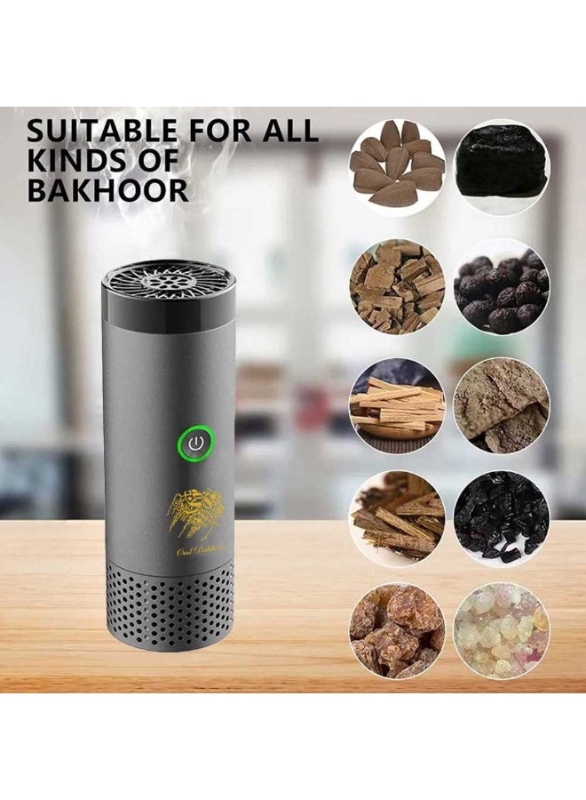 Oud Bakhoan USB Bakhoor Oud Holder 2-in-1 Hair Incense Burner - Image 3