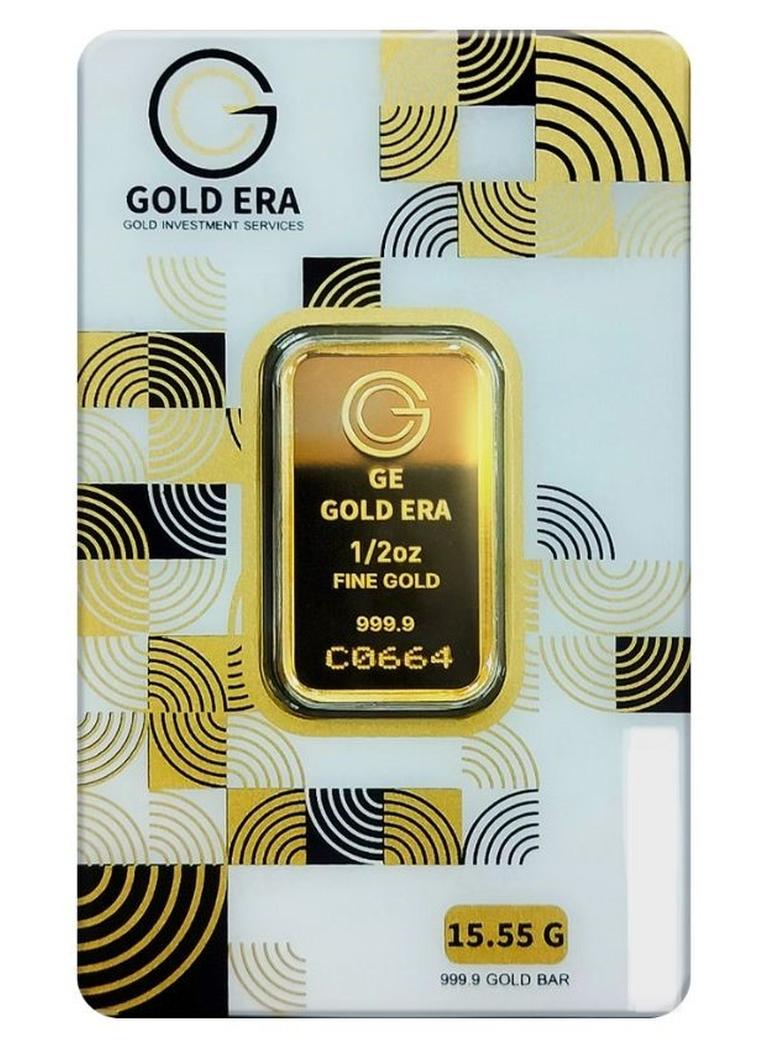 جولد ايرا جولد إيرا 24 قيراط (999.9) 15.55- جرام سبائك ذهب - سبائك ذهب 24 قيراط صلبة للاستثمار، وجامعي التحف، وحماية الثروات - Image 1