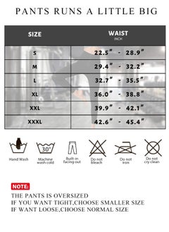 Cuken Sauna Pants Women Sweat Capris Slimming Leggings, High Waist Gym Workout Body Shaper Sweat Suits, 2XL/3XL  - Image 2