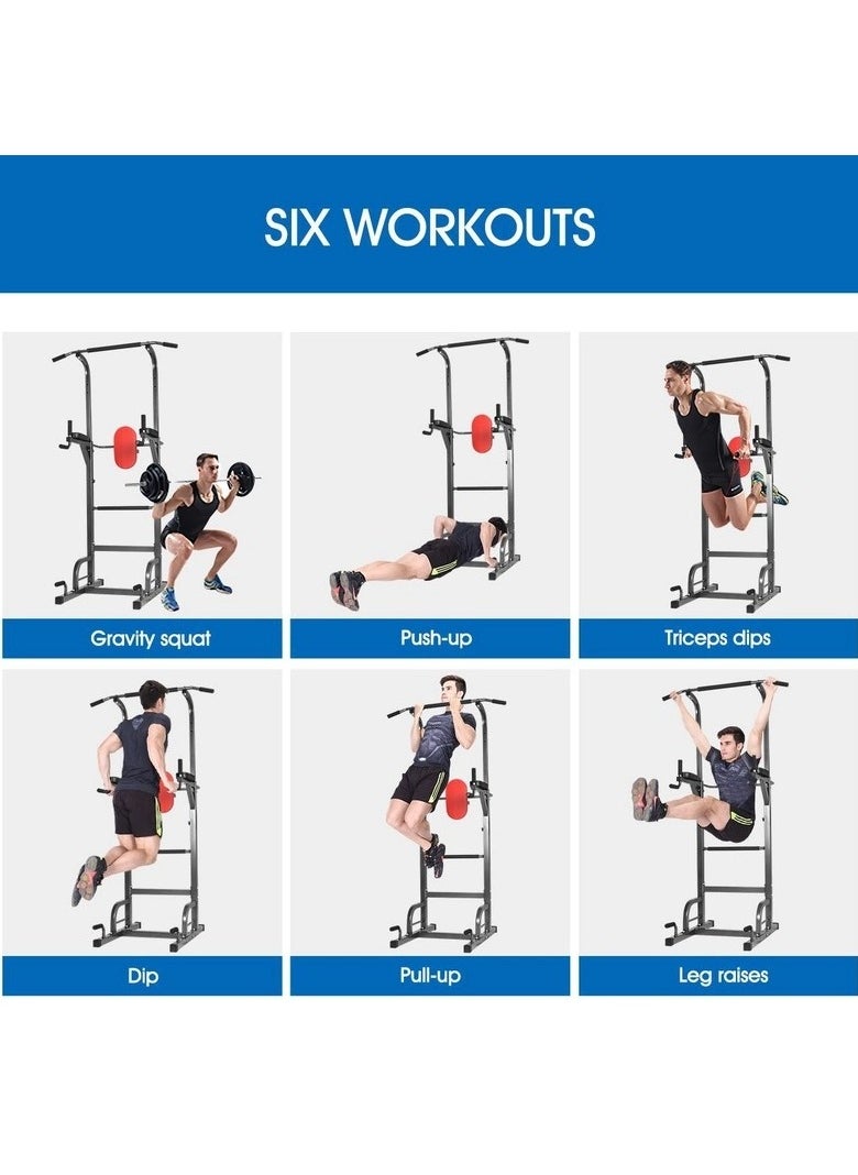 Pull-Up Bar Standing Training Device Fitness Dip Station Power Tower Freestanding Home HM-8 - pzsku/Z22B7B0EB553403CC19E9Z/45/_/1705214053/a9f147d4-d2aa-4be0-9e91-99136c14a269