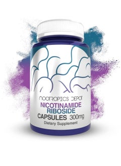Nootropics Depot Nicotinamide Riboside Capsules | 300mg | NAD+ Precursor | 30 Count | Promotes NAD+ Levels | Cellular Energy  - Image 1