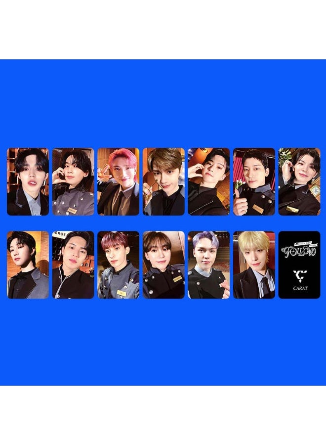 NIBEMINENT 13 Pcs Kpop SEVENTEEN FOLLOW AGAIN Lomo Cards Card For Fans Collection Gifts