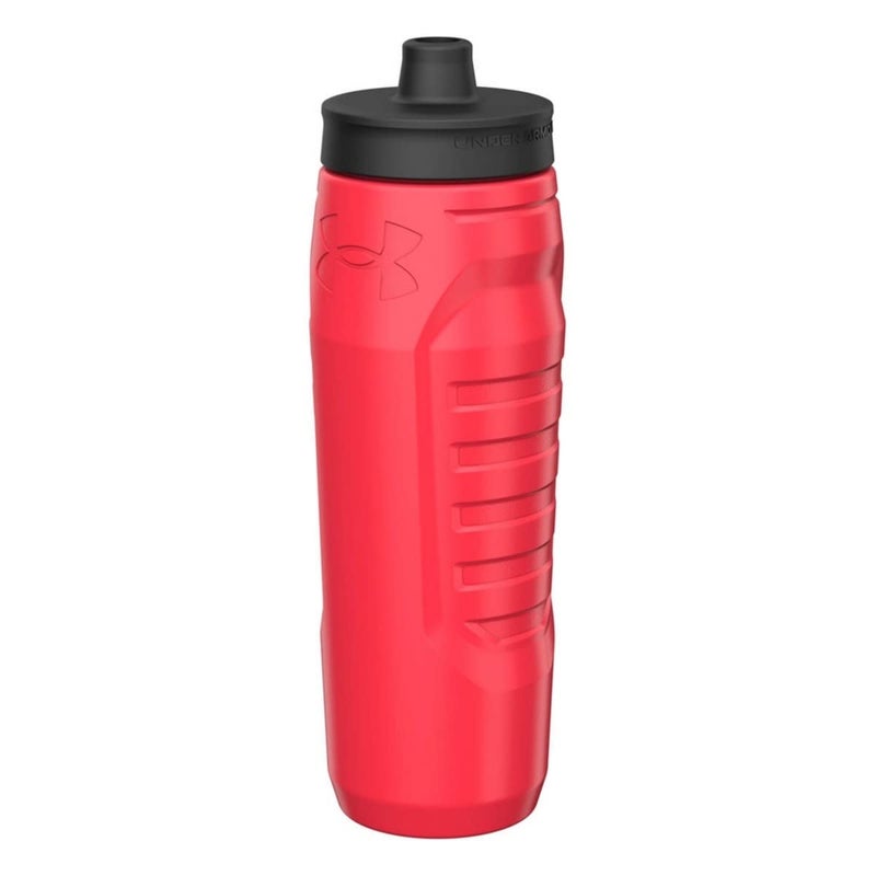 Under Armour Squeeze Water Bottles, 32 oz Water Bottles, Sideline Sports Water Bottle with Quick-Shot Lid, Quick & Easy Hydration, Gym Water Bottles, Squeeze Bottle, 1 32oz Bottle - Image 1