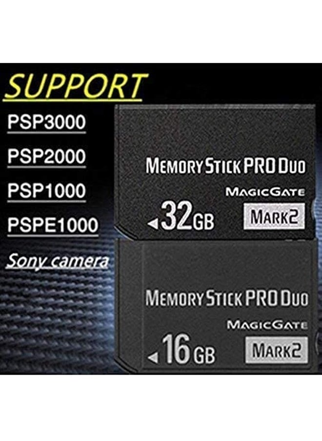 LILIWELL - Original 32GB High Speed Memory Stick Pro Duo Mark2 32gb Cards PSP Game Camera Memory Card - Image 1