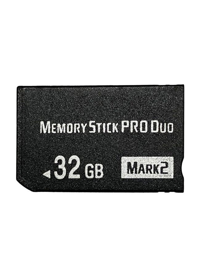 LILIWELL بطاقة ذاكرة أصلية عالية السرعة 32 جيجابايت Pro Duo Mark2 32 جيجابايت لكاميرا ألعاب PSP - Image 1