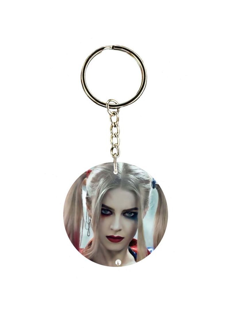 RKN Girl Printed Keychain