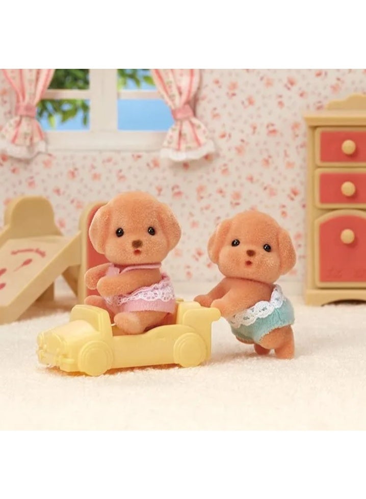Epoch Sylvanian Families - Toy Poodle Twins - Image 3