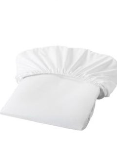 Generic Waterproof and mattress protector, white, 70x140 cm  - Image 4