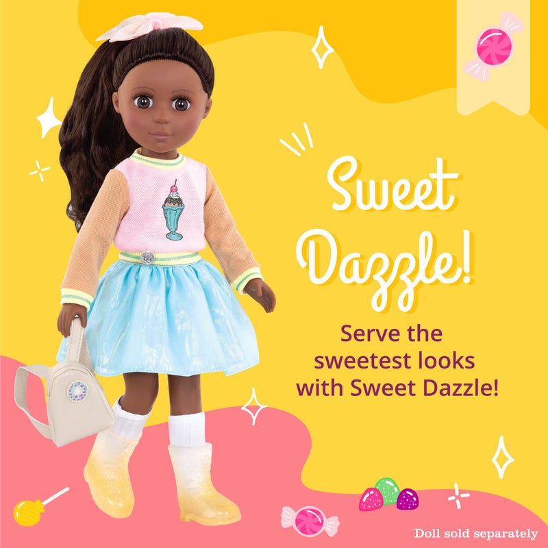 Glitter Girls â€“ 14-Inch Doll Clothes â€“ Sweet Dazzle Tutu & Sweater Deluxe Outfit - For Girls 3+ Years â€“ Childrenâ€™s Toys - Image 2