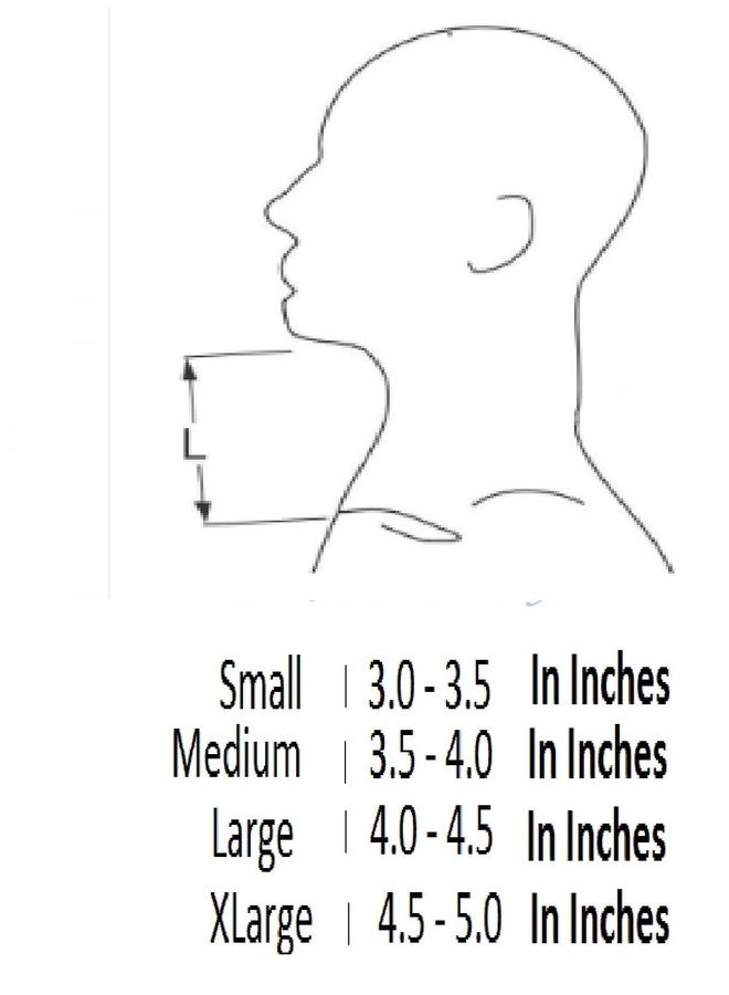 Spoinkky Cervical Pain Orthosis (Philadelphia) Ethafoam Collar Neck Support For Cervical Spine Immobilization & Pain Relief - Small - Image 5
