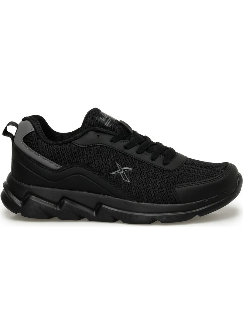 Kinetix Huges Tx 4fx Black Men's Running Shoes