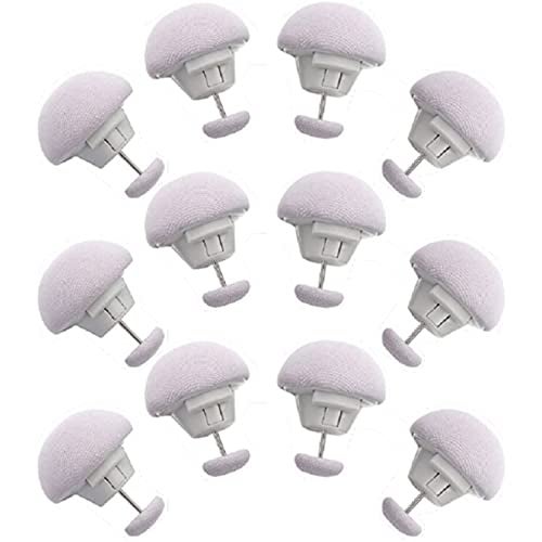 TRUJVE Anti-Slip Duvet Clips Set - Strong Bed Sheet Holders & Comforter Fasteners, Secure Bedding Grippers for All Bedding Types, No-Slip Blanket Clips for Duvet, Comforter, Quilt & Bed Sheets (8, Grey) - Image 1