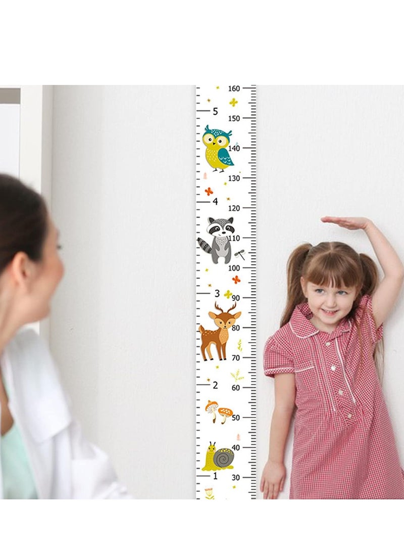 Gonice Height Chart for Kids, 7.9'' x 79'' Kids Height Chart Removable Canvas and Wood Measuring Ruler Height Growth Chart Wall  - Image 5