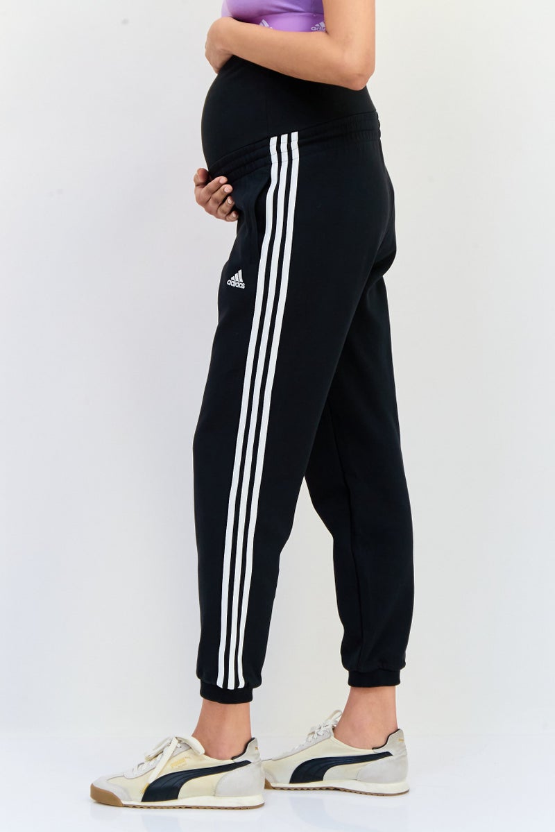 Adidas Maternity Sportswear Fit Pull On Outdoor Sweatpants, Black - Image 4