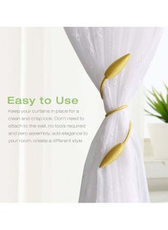 Y&D Curtain Hooks Holdback Set Of 2 Creative Holder Classic European Window Treatment Holdbacks Random Modelling Tiebacks  - Image 2