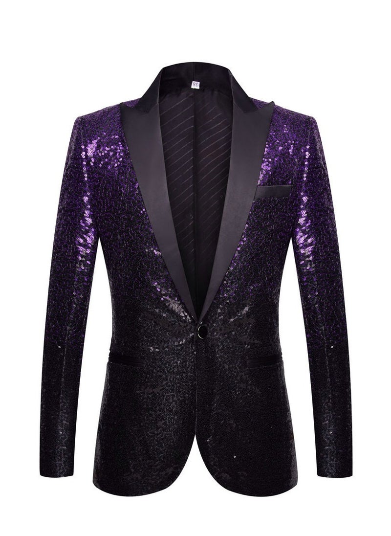 Shougu Gradient Sequin Suit Jacket  - Image 1