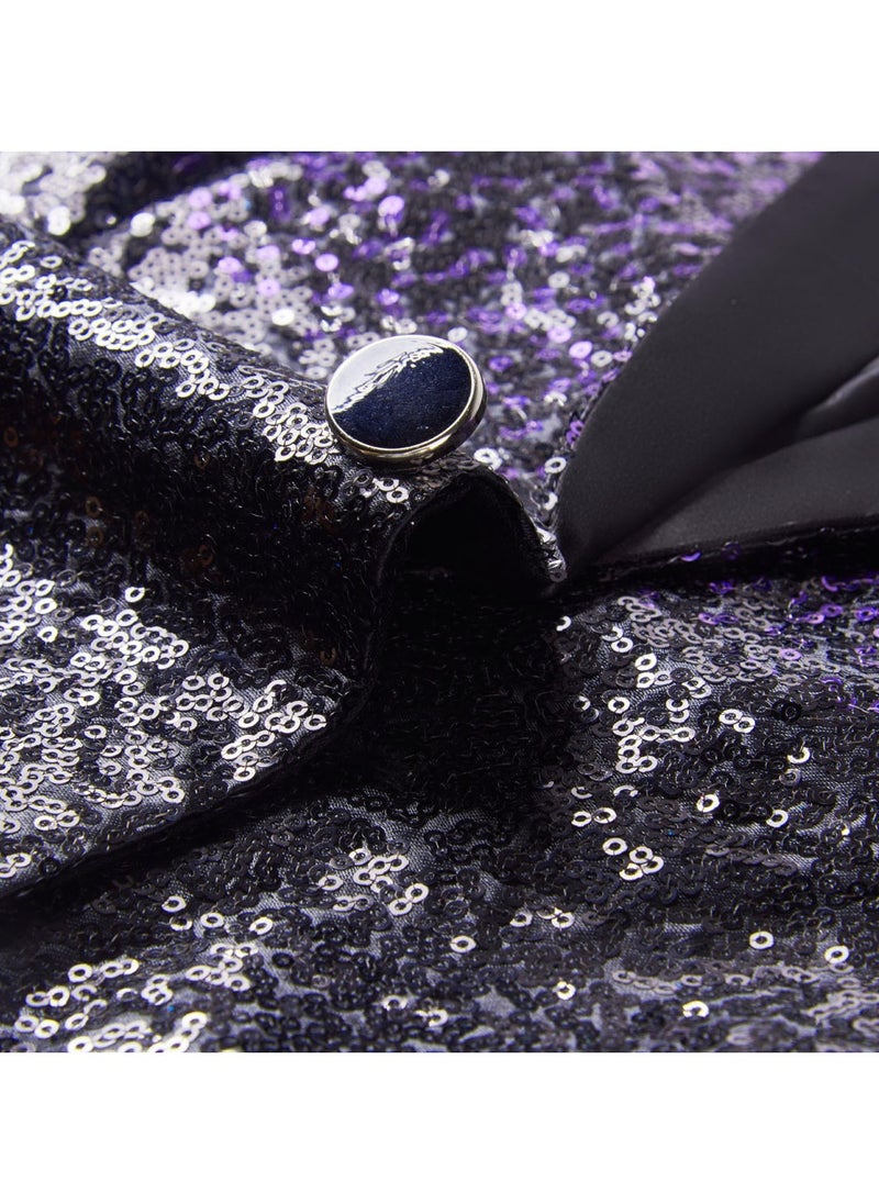 Shougu Gradient Sequin Suit Jacket  - Image 4