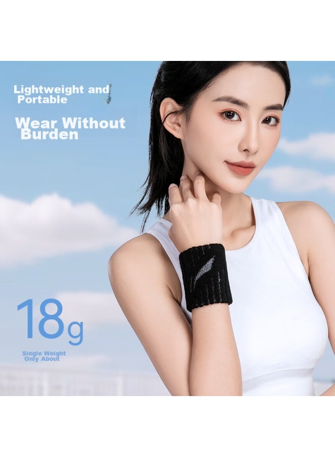 Li-Ning Li-ning Sweat-absorbing Wristband For Fitness, Men And Women, Tendon Sheath, Sports, Badminton, Tennis, Bench Press, Wrist Guard, Running, Sweat-wiping Wristband - Image 5