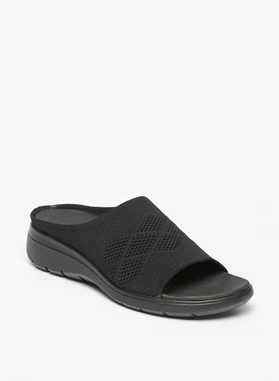 فلورا بيلا من شو إكسبرس Womens Textured Flatform Slide Sandals