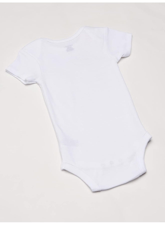 Gerber Gerber Baby 5-Pack Solid Onesies Bodysuits  - Image 4