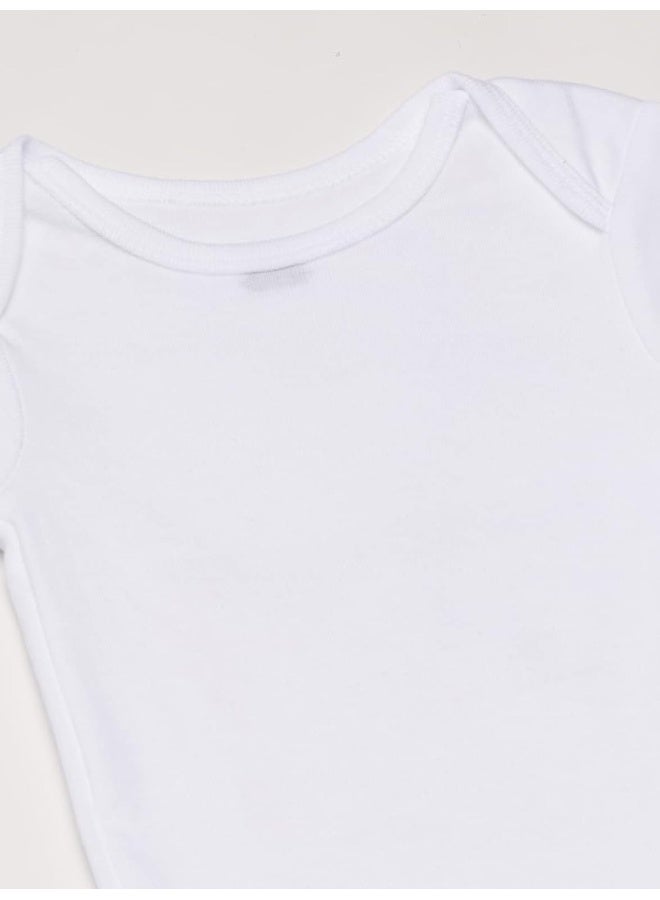 Gerber Gerber Baby 5-Pack Solid Onesies Bodysuits  - Image 2