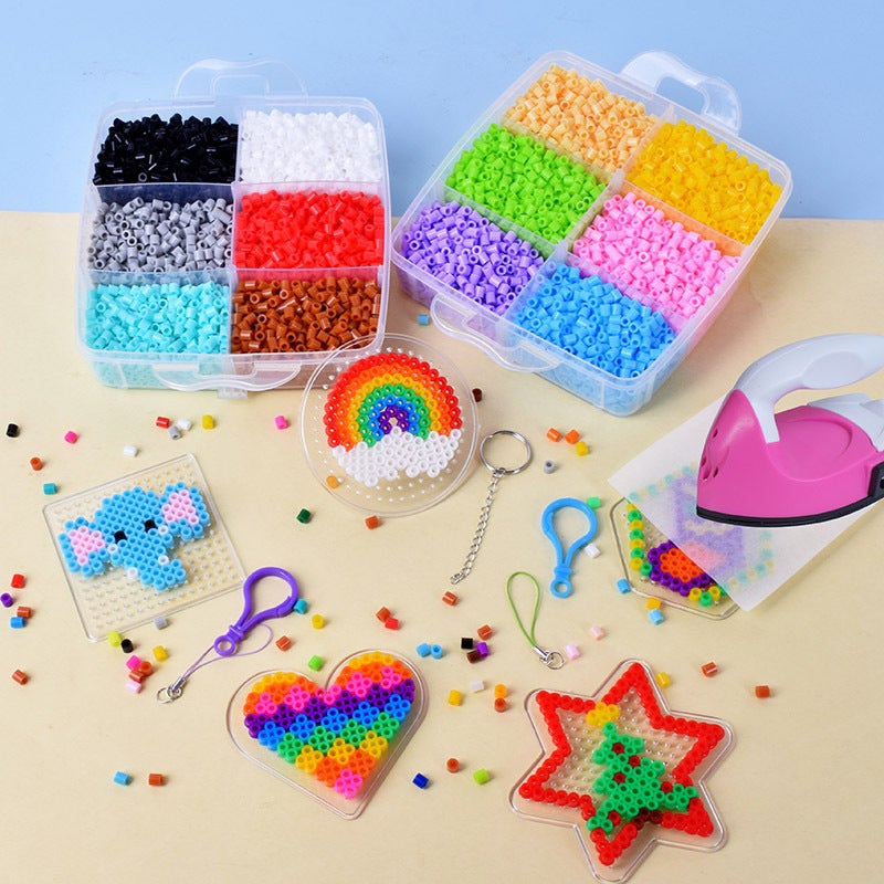 Doudou Melting Beads Fuse Beads Bean Ironing Beads Small Three-Layer Storage Box Children'S Handmade Diy Toy Manufacturer - Image 4