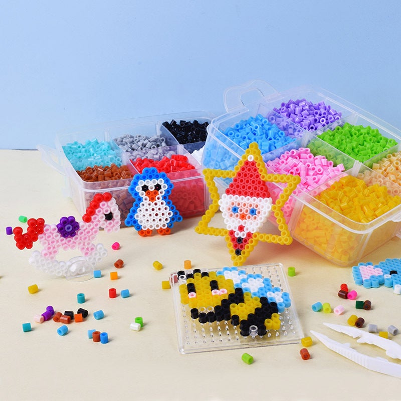 Doudou Melting Beads Fuse Beads Bean Ironing Beads Small Three-Layer Storage Box Children'S Handmade Diy Toy Manufacturer - Image 3