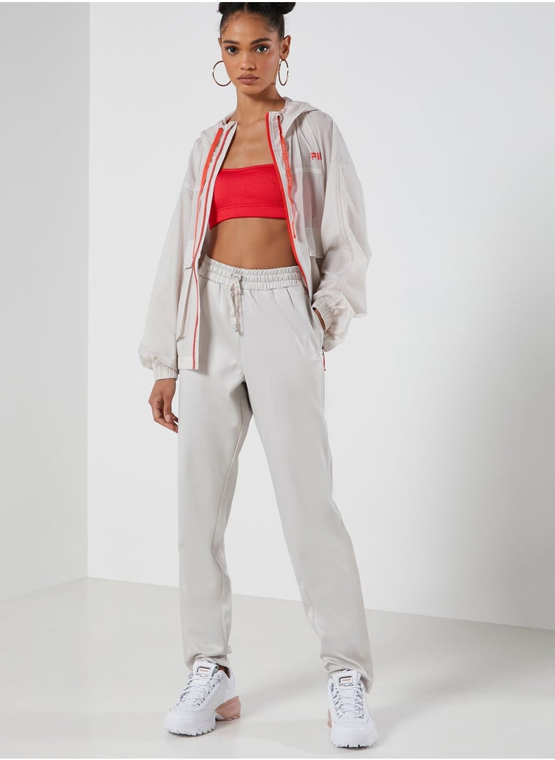 FILA - Leather Look Track Pants - Image 1