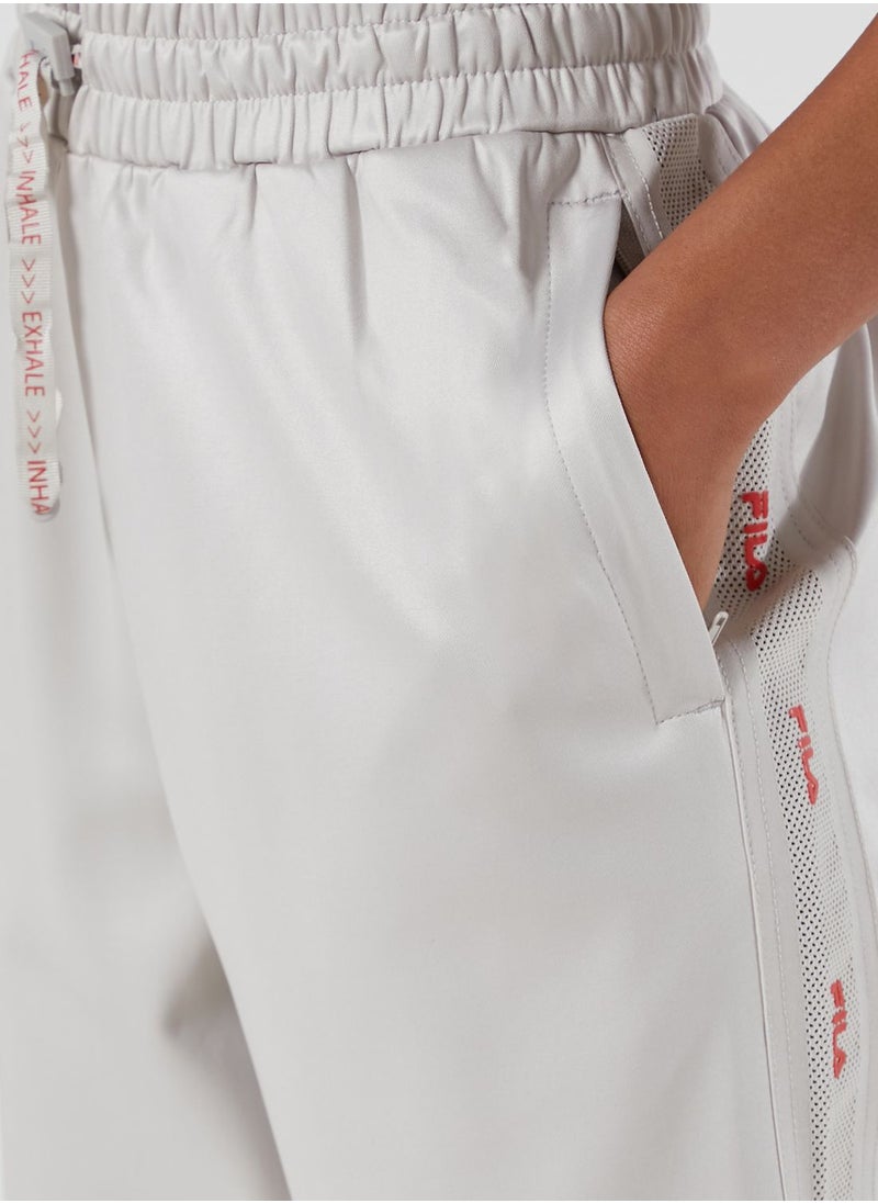 FILA - Leather Look Track Pants - Image 1