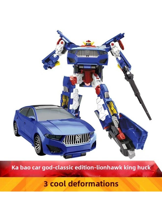 Ka Bao Car God Dazzle Dance Team Classic Version Of The Deformation Robot Eagle King Hawk Leiyang Flying Toys Wholesale-Color:Hca001-classic Edition - Image 1