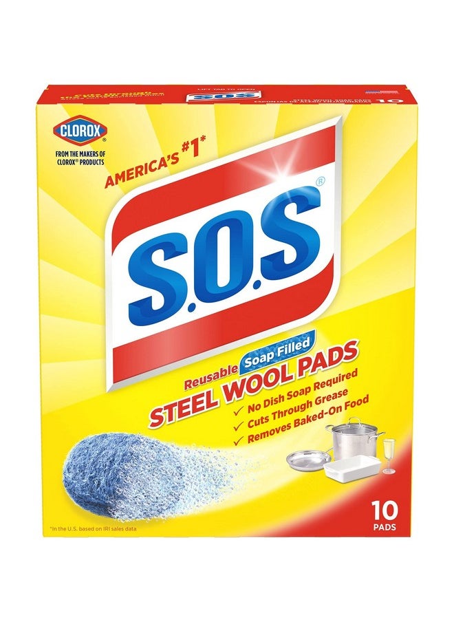 10002 Steel Wool Soap Pads 10 Ct (2 Pack) - pzsku/Z22B95FBB68E0D5279DCBZ/45/_/1696065851/77e2b5ed-523b-4dcf-9ea5-46c181e1b5f2