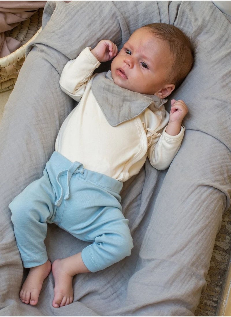Caico Cotton - Baby bodysuit wrapover - Image 1