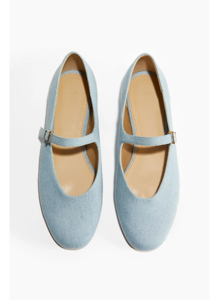 H&M Mary Jane Ballet Pumps