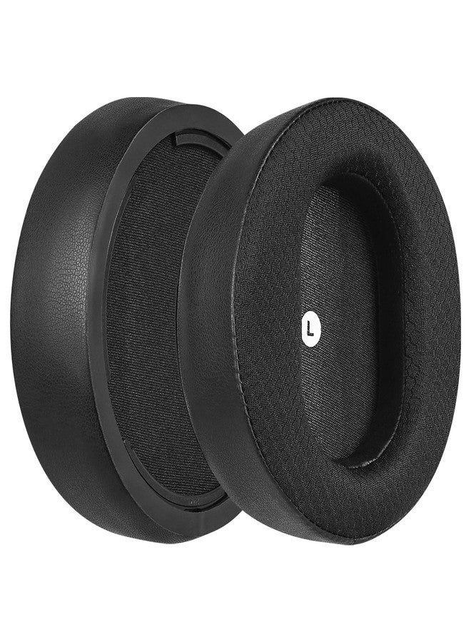Geekria Sport Cooling Gel Replacement Ear Pads for Audeze Maxwell Wireless Headphones Ear Cushions, Headset Earpads, Ear Cups Cover Repair Parts (Mesh Fabric/Black) - Image 2