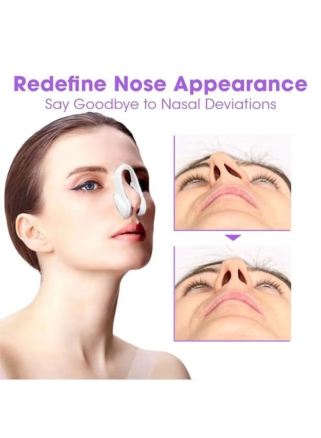 EELHOE Noselift Nose Sculpfing Device, Nose Shaper Lifter Clip Beauty Up Lifting Soft Safety Silicone Rhinoplasty Bridge Straightener Corrector Slimming Device Pain Free High Up Tool - Image 4