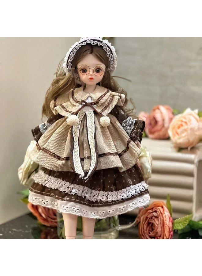 1/6 BJD Ball Jointed Blythe Smart Doll With Clothes